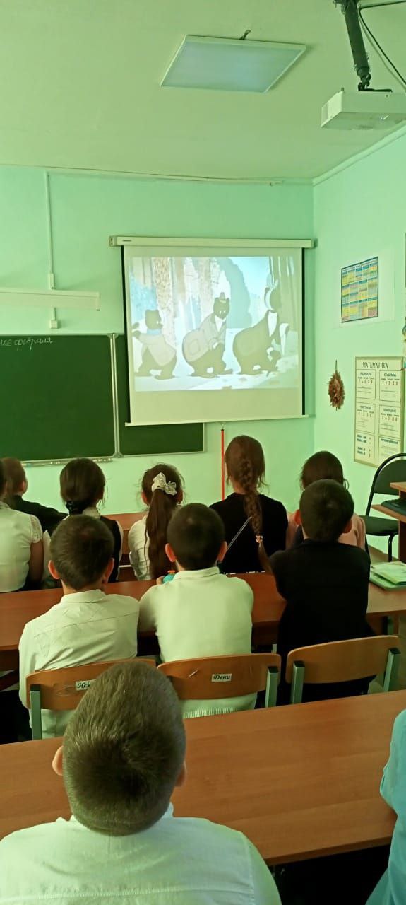 7 февраля Федосеевским СДК был организован показ советских мультфильмов